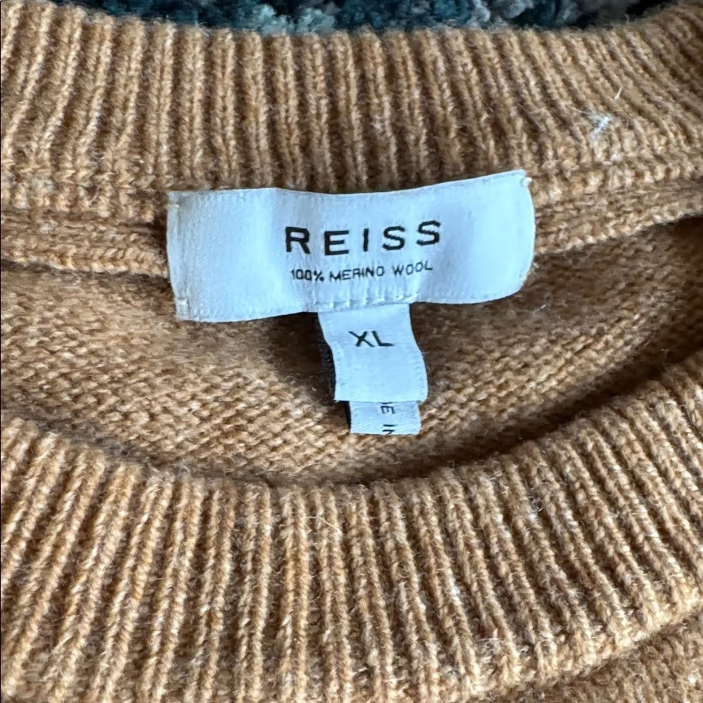 REISS Merino Wool Crewneck Sweater